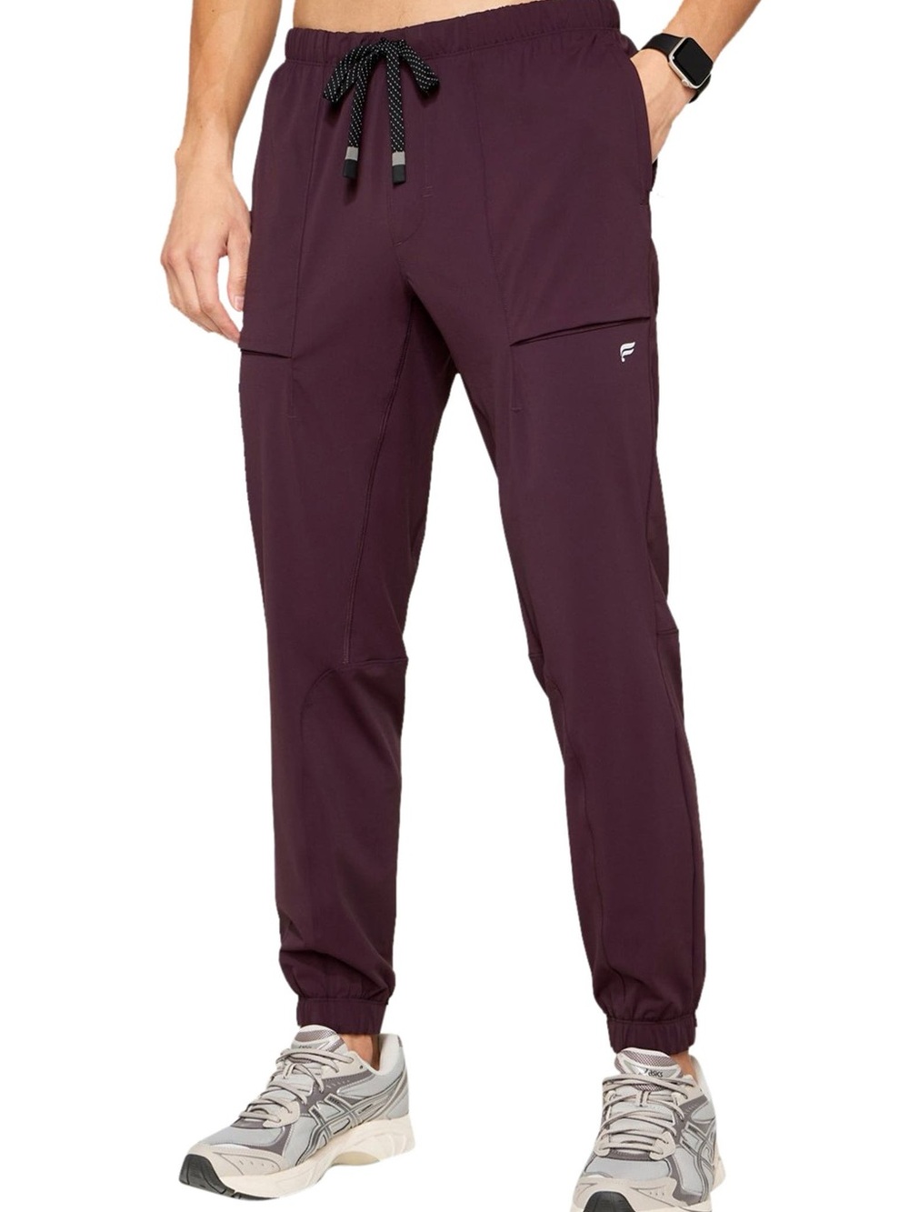 Fabletics The One Jogger Pants Purple Plum Size L Tall